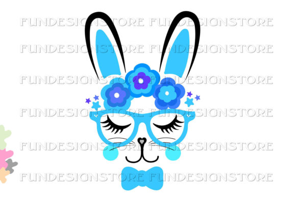 Download Cool Bunny Face Head Design,clipart,PNG - Premium Resources