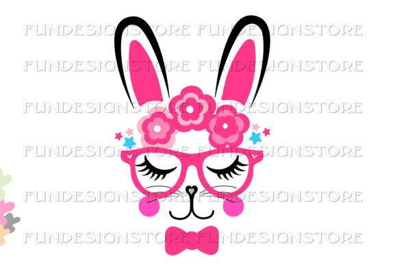 Download Cool Bunny Face Head Design,clipart,PNG - Premium Resources